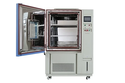 Temperature Sensor Calibration In A Temperature And Humidity Environmental Ch...