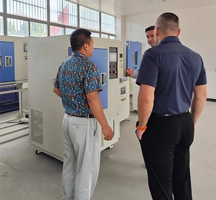 polish partners visited the lib pv and uvp test chamber on-site to deepen cooperation polish partners visited the lib pv and uvp test chamber on-site to deepen cooperation