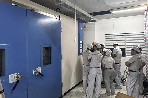 lib collaborates with nidec to deliver a 98m temperature and humidity test chamber creating a super factory for motor quality inspection4