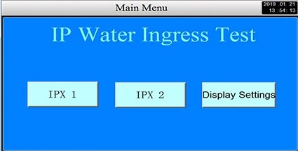IPX1 X2 water spray test chamber5
